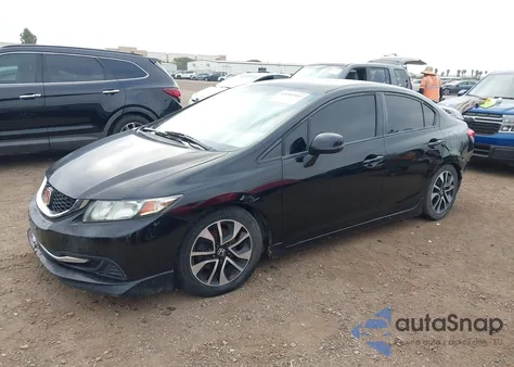 2013 Honda Civic Lx z USA, uszkodzony, nr VIN 19XFB2F56DE257597